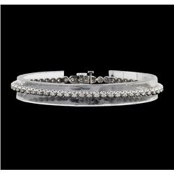14KT White Gold 1.50 ctw Diamond Tennis Bracelet