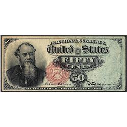March 3, 1863 Fifty Cents 4th Issue Fractional Note