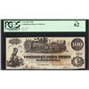 Image 1 : 1862 $100 Confederate States of America Note T-39 PCGS New 62
