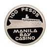 Image 2 : Manila Bay Casino 20.4 gram .925 Sterling Silver Gaming Token