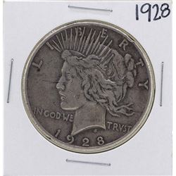 1928 $1 Peace Silver Dollar Coin