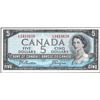 Image 1 : 1954 $5 Bank of Canada Note