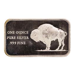 1976 America Bi-Centennial Madison Mint 1 oz .999 Fine Silver Art Bar