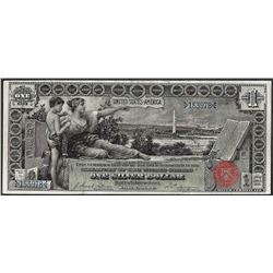 1896 $1 Educational Silver Certificate Note