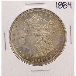 1884 $1 Morgan Silver Dollar Coin Nice Toning