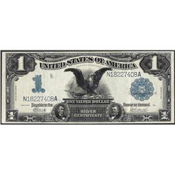 1899 $1 Black Eagle Silver Certificate Note