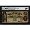 Image 1 : 1862 $5 Legal Tender Note Fr.61a PMG Very Good 10 Net