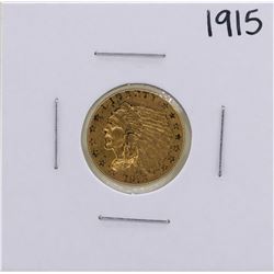 1915 $2 1/2 Indian Head Quarter Eagle Gold Coin