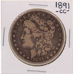 1891-CC $1 Morgan Silver Dollar Coin