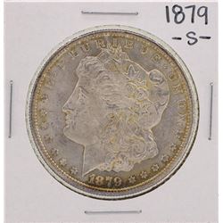 1879-S $1 Morgan Silver Dollar Coin Amazing Toning