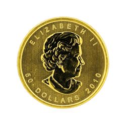 2010 Canada $50 Maple Leaf 1 oz. Gold Coin