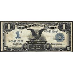 1899 $1 Black Eagle Silver Certificate Note