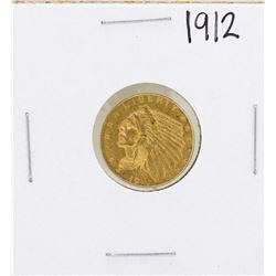 1912 $2 1/2 Indian Head Quarter Eagle Gold Coin