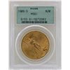 Image 1 : 1909-S $20 St. Gaudens Double Eagle Gold Coin PCGS MS61