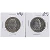 Image 1 : Lot of (2) 1893 Columbian Exposition Half Dollar Coins