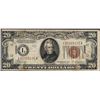 Image 1 : 1934A $20 Federal Reserve WWII Emergency Hawaii Note