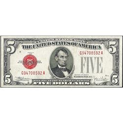 1928E $5 Legal Tender Note