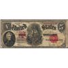 Image 1 : 1907 $5 Woodchopper Legal Tender Note