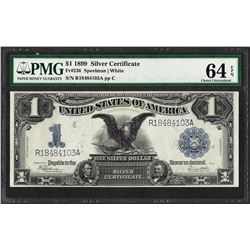 1899 $1 Black Eagle Silver Certificate Note Fr.236 PMG Choice Uncirculated 64EPQ