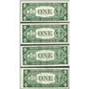 Image 2 : Lot of (4) 1935D $1 Silver Certificate Notes