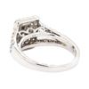 Image 3 : 14KT White Gold 1.00 ctw Diamond Ring