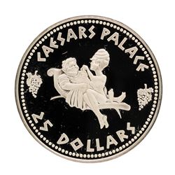 Caesars Palace 31.9 gram .925 Sterling Silver Gaming Token