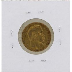 1855-A France 20 Francs Gold Coin