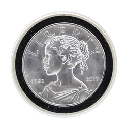 2017-D Brilliant Uncirculated Silver Liberty Medal