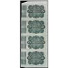 Image 2 : Uncut Sheet of (4) State of Louisiana Baby Bond Obsolete Notes