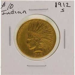 1912-S $10 Indian Head Eagle Gold Coin