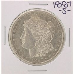 1887-S $1 Morgan Silver Dollar Coin