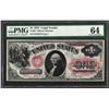 Image 1 : 1875 $1 Legal Tender Note Fr.26 PMG Choice Uncirculated 64
