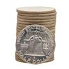 Image 2 : Roll of (20) Brilliant Uncirculated 1963-D Franklin Half Dollar Coins