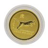 Image 1 : 1998 $15 Australia Lunar Year of the Tiger 1/10 oz. Gold Coin