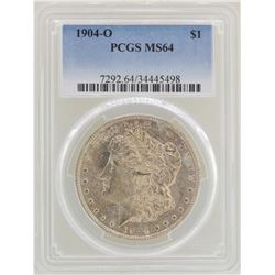 1904-O $1 Morgan Silver Dollar Coin PCGS MS64
