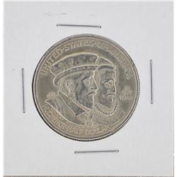 1924 Huguenot-Walloon Tercentary Commemorative Half Dollar Coin