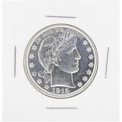 1915-D Barber Half Dollar Coin