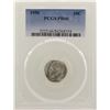 Image 1 : 1950 Proof Roosevelt Dime Coin PCGS PR66