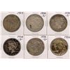 Image 1 : Lot of (2) 1934, (2) 1934-D, & (2) 1934-S $1 Peace Silver Dollar Coins