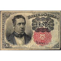 1874 Fifth Issue 10 Cent Fractional Currency Note