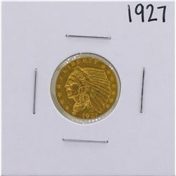 1927 $2 1/2 Indian Head Quarter Eagle Gold Coin