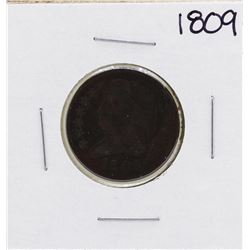 1809 Draped Bust Half Cent Coin