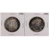 Image 1 : Lot of 1991-1992 $1 American Silver Eagle Coins