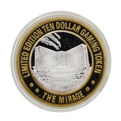 .999 Silver The Mirage Las Vegas, Nevada $10 Casino Limited Edition Gaming Token