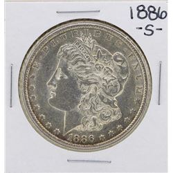 1886-S $1 Morgan Silver Dollar Coin