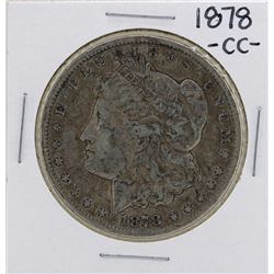 1878-CC $1 Morgan Silver Dollar Coin