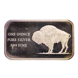 1976 America Bi-Centennial Madison Mint 1 oz .999 Fine Silver Art Bar