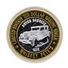 Image 2 : .999 Silver Whiskey Pete's Casino Primm, NV $10 Casino Limited Edition Gaming To