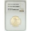 Image 1 : 2010-W $25 American Gold Eagle Coin NGC PF70 Ultra Cameo
