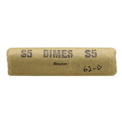 Roll of (50) 1962-D Brilliant Uncirculated Roosevelt Dimes